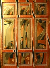 Нельзя дважды войти в одну и ту же реку 2008г. хм. 200 х 150 (см)